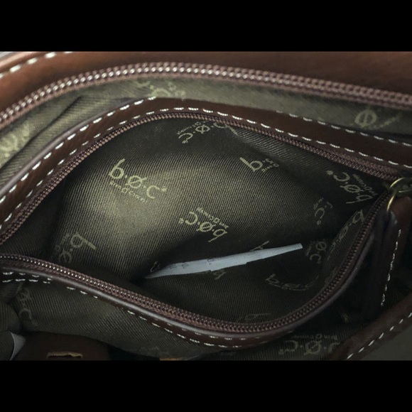 B.O.C. Born Concept Shoulder Bag In Cream/Brown - Picture 10 of 12